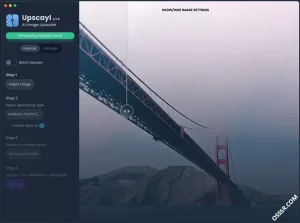 Upscayl 2.15 绿色版 - AI图片放大工具