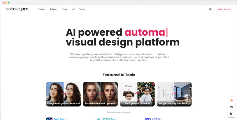 Cutout.Pro-AI 照片和视频编辑工具