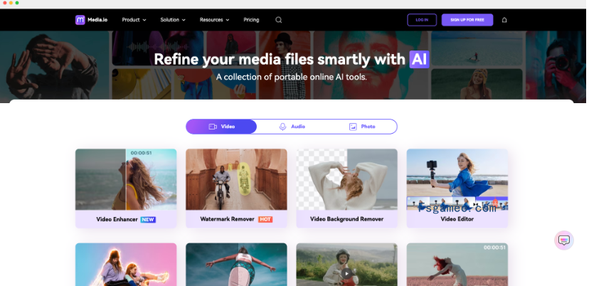 Media.io-一站式AI驱动的在线媒体处理工具