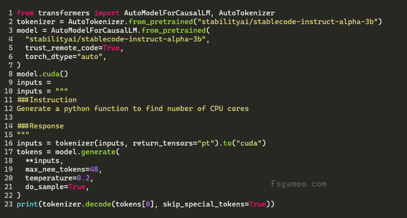 StableCode：Stability AI发布的AI编程产品