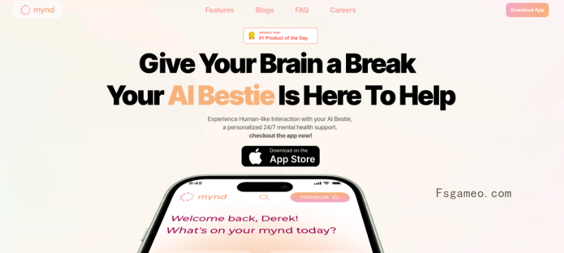 MYND AI：你的个性化AI心理助手