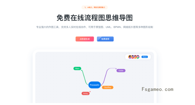 ProcessOn-免费在线流程图思维导图