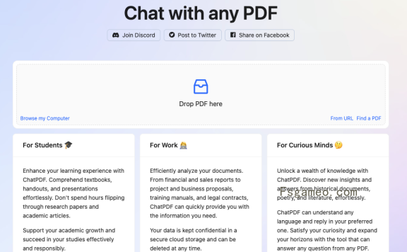 ChatPDF-轻松解析PDF文档的AI利器