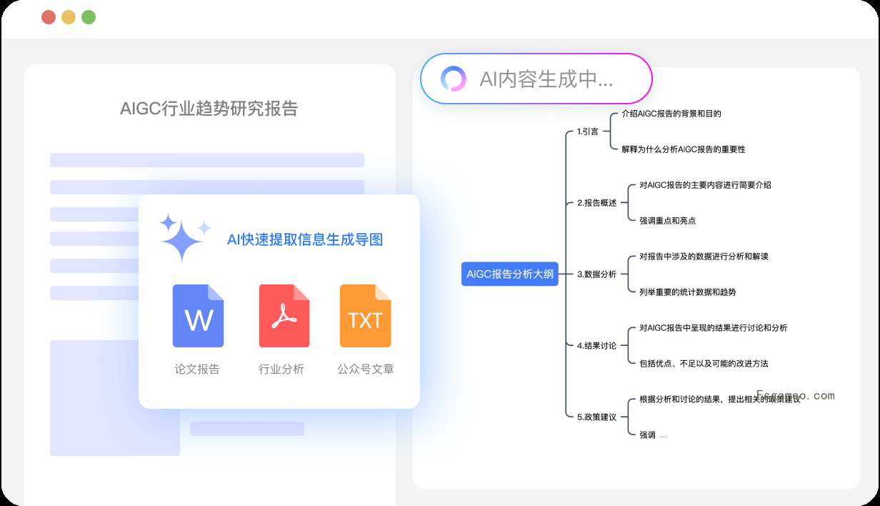 TreeMind树图-免费高效的思维导图AI生成工具