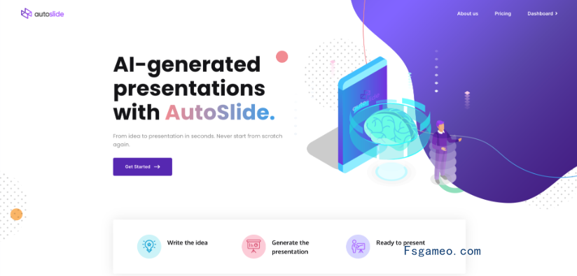 AutoSlide: AI驱动的演示文稿生成器