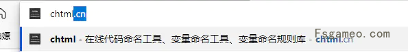 CHTML：代码变量命名生成工具