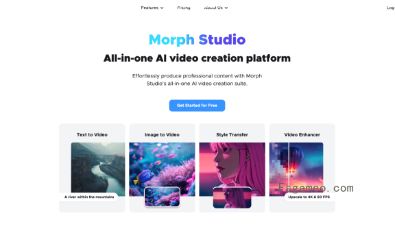 Morph Studio-一站式AI视频创作平台-福神网-专注分享最实用的软件、工具、资讯