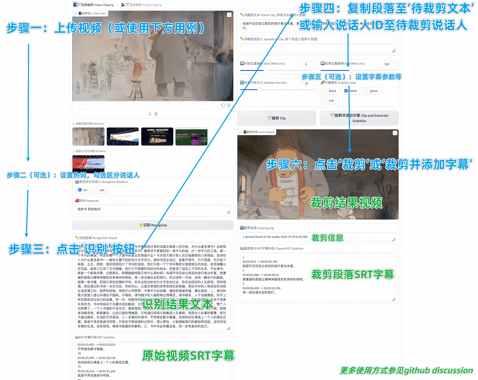 FunClip-阿里开源的自动化视频剪辑工具，支持本地部署使用