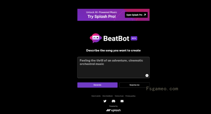 BeatBot：免费在线AI音乐创作工具