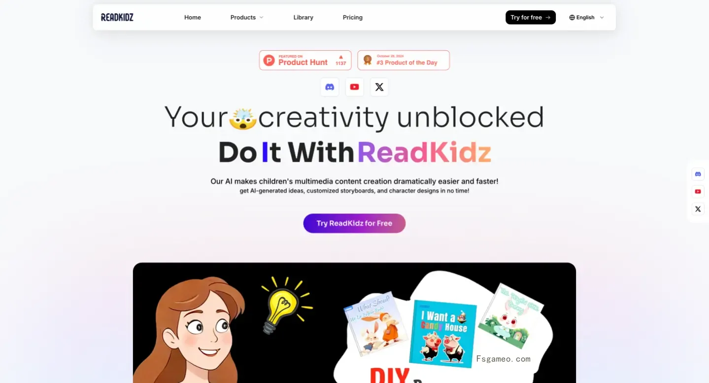 ReadKidz:AI 驱动的一站式儿童多媒体内容创作平台
