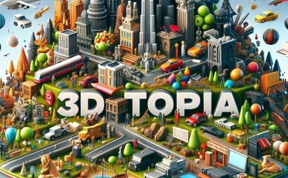 书生·物华3DTopia-文本到3D物体生成模型