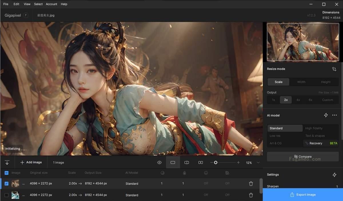 Topaz Gigapixel AI(照片无损放大工具)v8.4.0 绿色破解版 第2张