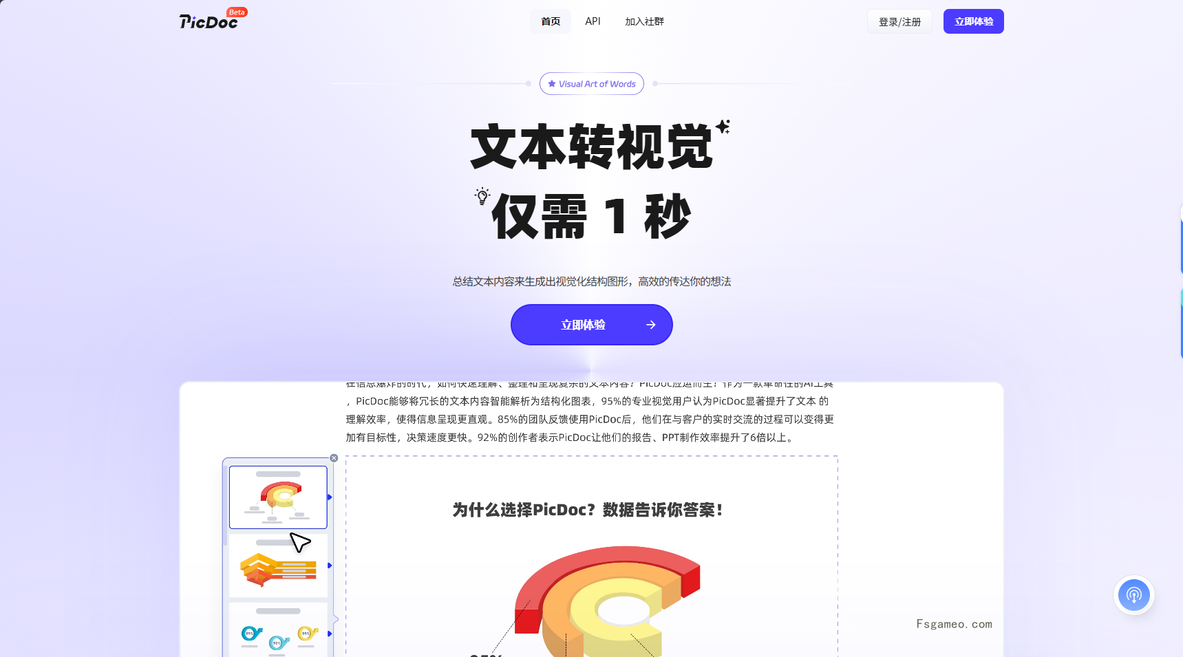 PicDoc：文本内容快速转换视觉工具