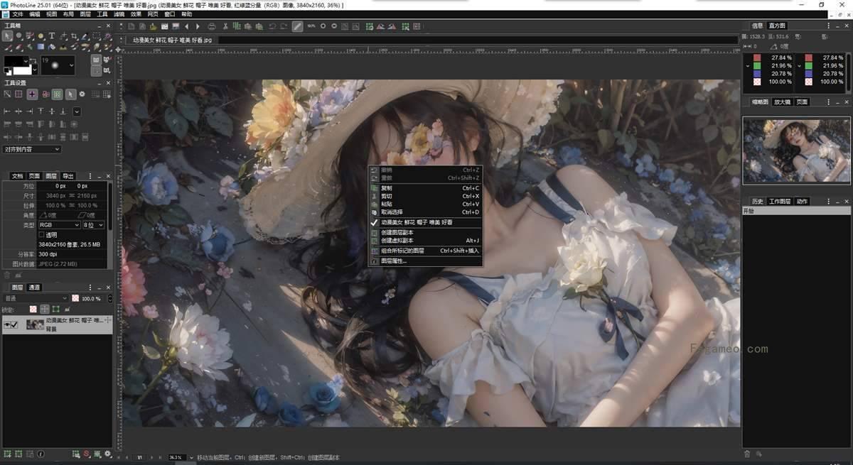 PhotoLine:矢量绘图软件 v25.01 中文绿色版-福神网-专注分享最实用的软件、工具、资讯