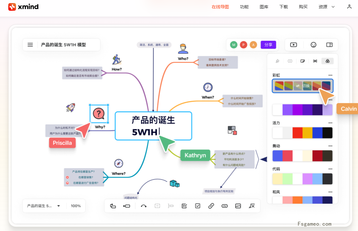 XMind：思维导图 2025中文解锁高级版 v25.07.03033 x64 特别版