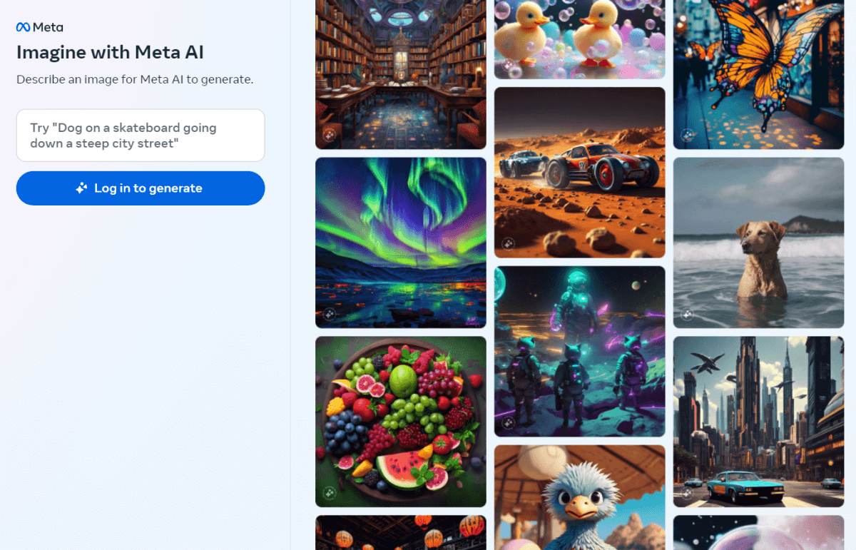 Imagine with Meta:Meta发布的独立AI图像生成器-福神网-专注分享最实用的软件、工具、资讯