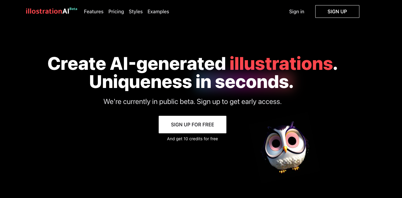 IllostrationAI:AI插图生成平台 几秒钟生成高质量插图-福神网-专注分享最实用的软件、工具、资讯